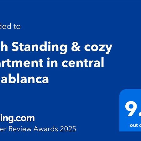 High Standing & Cozy Apartment In Central 카사블랑카 외부 사진